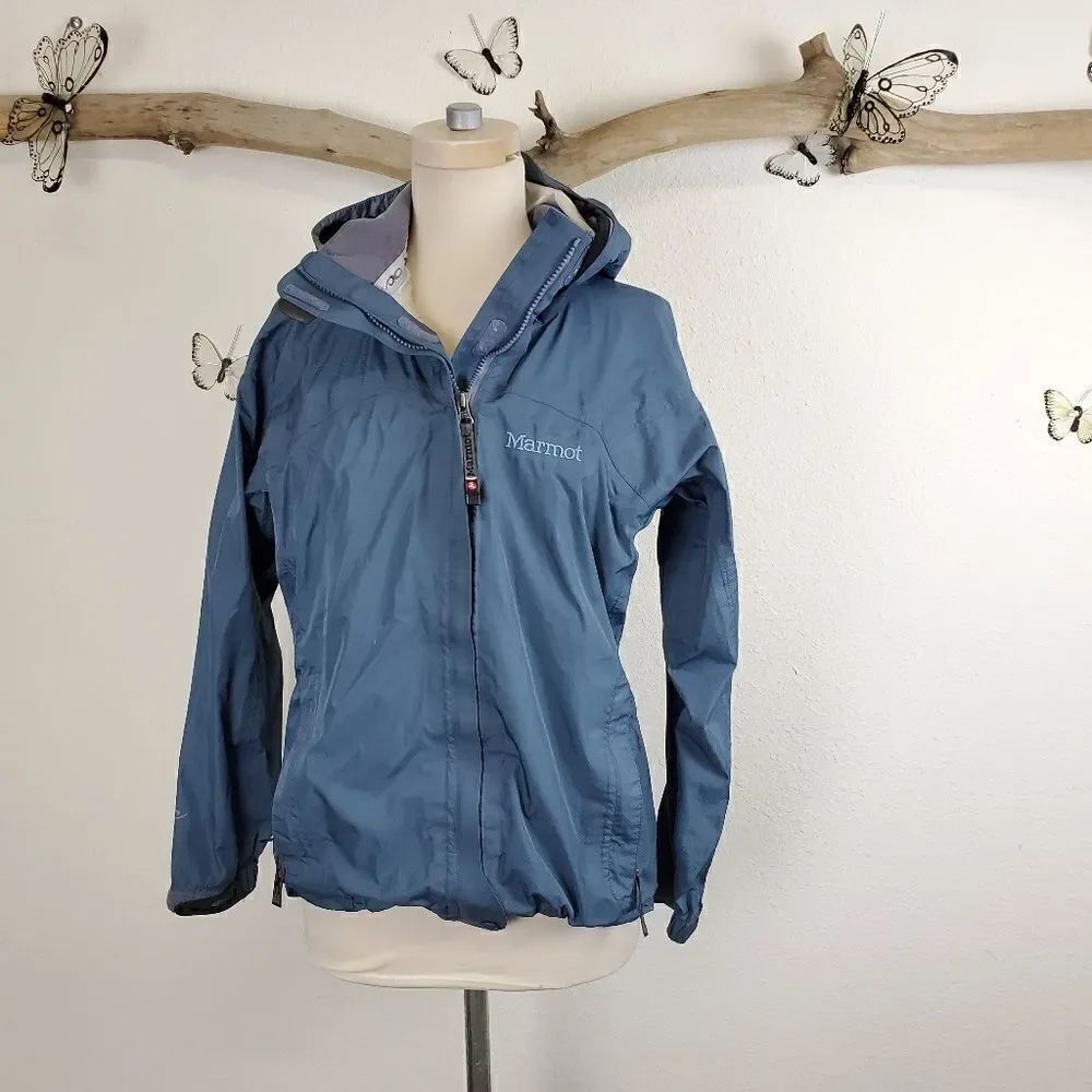 Marmot womens nylon hooded jacket